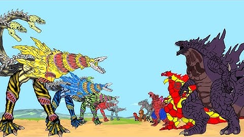 GHOST SKULLZILLA VS TEAM GODZILLA !!! Skull Crawler Fusion Ghostzilla | Godzilla & KONG FUNNY