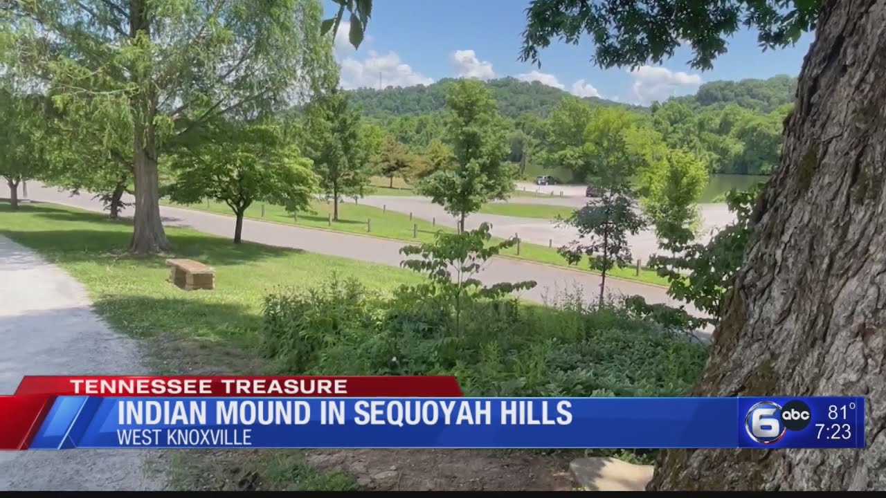 Indian Mound in Sequoyah Hills