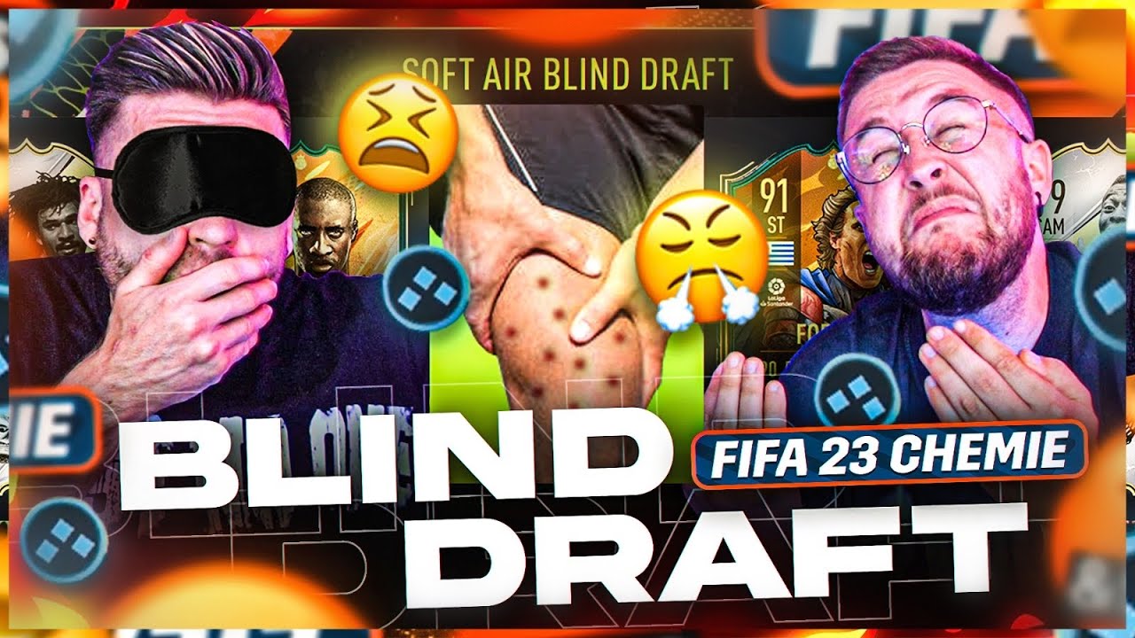 Was eine DUMME IDEE .. AUA  ☠️😩 FIFA 23 CHEMIE BLIND DRAFT nimmt einen HOPS 🔥