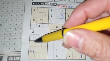 Our Daily Sudoku practice continues. (#4116) Medium Sudoku. 02-12-2022