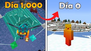 ARRIESGANDO Mi Mundo de 1,000 Días en Minecraft Hardcore #1