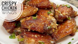 Crispy Chicken Wings | Easy Pan Fried Chicken Wings Recipe | Party Food