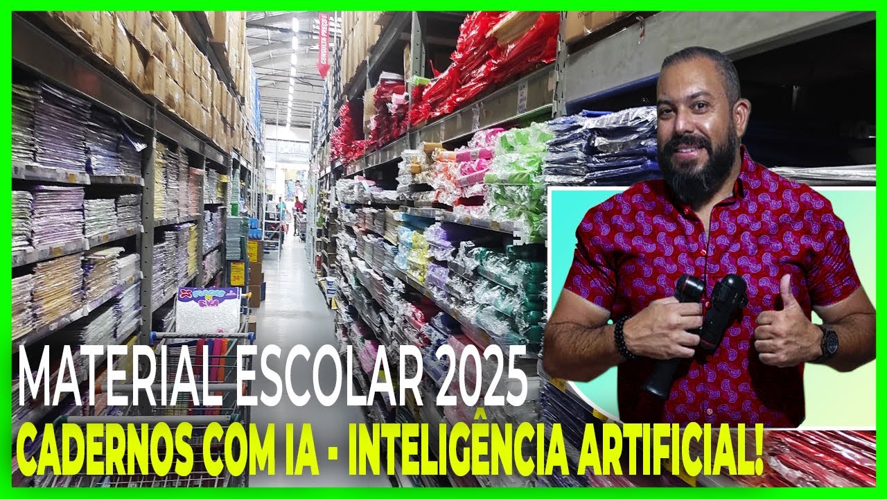 MATERIAL ESCOLAR 2025! LOJA DE FÁBRICA NO BRÁS! **PARAISO PARA OS ESTUDANTES!