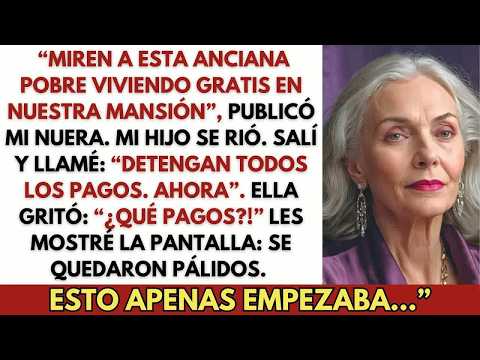 Me humilló en redes sociales llamándome anciana mantenida, pero la verdad sobre mi dinero la dejó