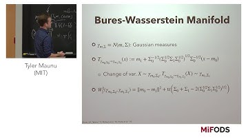 Tyler Maunu (MIT) -- Gradient descent algorithms for Bures-Wasserstein barycenters