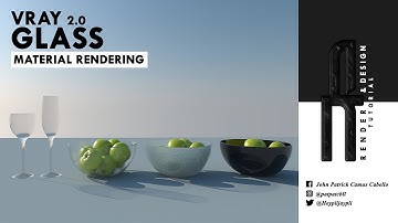 How to Create GLASS Material Tutorial - Vray 2.0 SketchUp 2016-2017