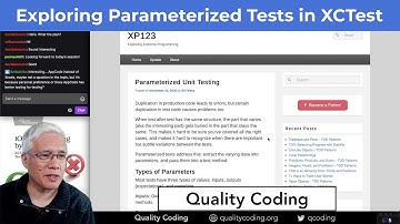 Parameterized Swift Tests in XCTest (Live Coding)