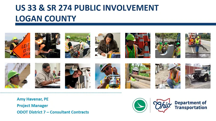 Public Involvement Meeting for U.S. 33 and SR 274 Safety Improvements