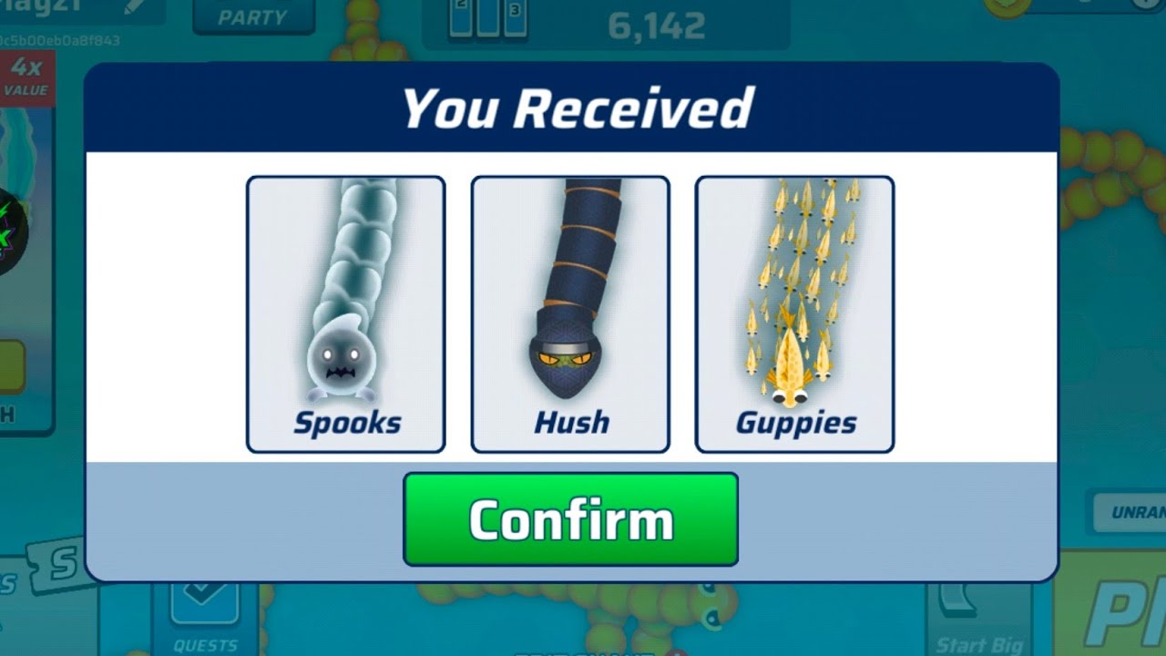 New Skin Unlocked, Snake Io🐍Clickster Vs Nian+Aspmodeus Snake Skin Epic Snakeio Gameplay Snake Game