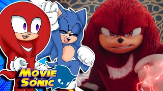 Movie Sonic and Movie Knuckles React To Knuckles Series Official Trailer!!
