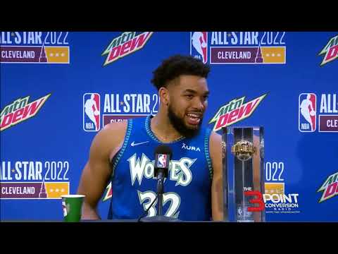 Karl-Anthony Towns talks about proving himself right after winning the 3-Point contest