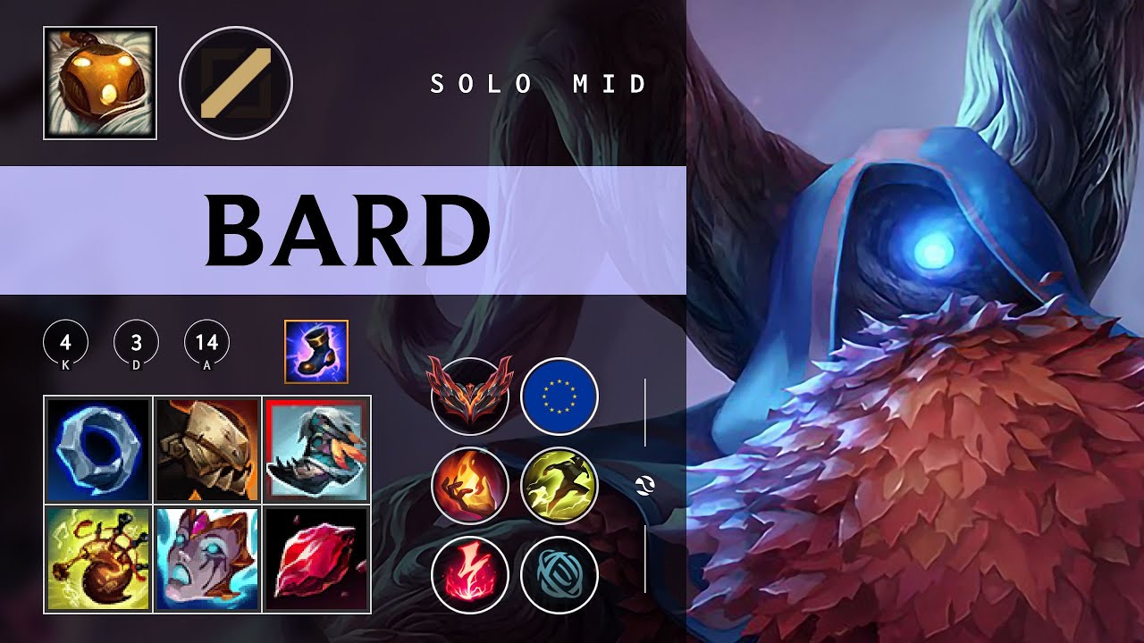 Bard Mid vs Xerath - EUW Grandmaster Patch 26.01