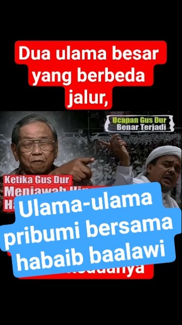ulama pribumi dukung habaib #habaib #nasab #shortvideo #baalawi #gusdur