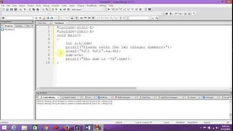 Adding two integer numbers using C Program