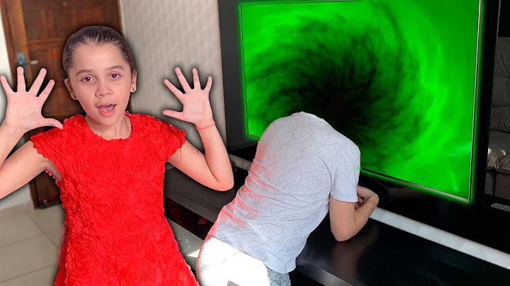 Sarah magic TV adventure with Daddy!