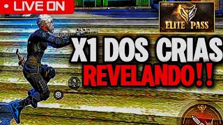 X1 DOS CRIAS REVELANDO INSCRITOS 🔥 JOGANDO 4X4 FREE FIRE MOBILE!!🔥#24k