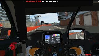 rFactor 2 VR BMW M4 GT3 Brands Hatch