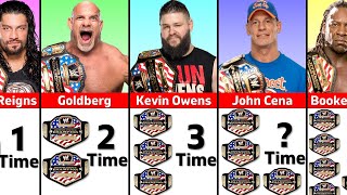Every WWE United States Champion (Ranked By Number Of Reigns)