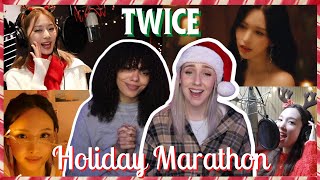 A Holiday Marathon EP 3 | TWICE Christmas Covers - Nayeon, Mina, & Tzuyu