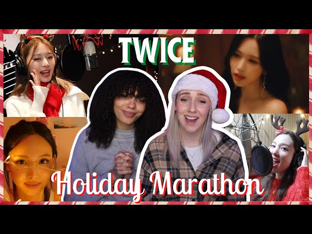 A Holiday Marathon EP 3 | TWICE Christmas Covers - Nayeon, Mina