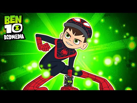 Marvel Spider: Spin vs Baby Charles Zombie | Ben 10 Spin Fanmade Transformation | D2D Animation