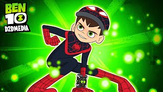Marvel Spider Spin Vs Baby Charles Zombie Ben 10 Spin Fanmade Transformation D2D Animation