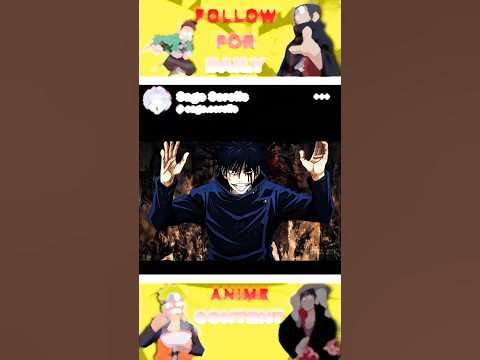 Megumi Fushiguro // Jujutsu Kaisen // #anime - YouTube