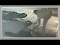 Suspect Steals Gun From A Dying Motorcycle Accident Victim | CCTV | United States | 20180902