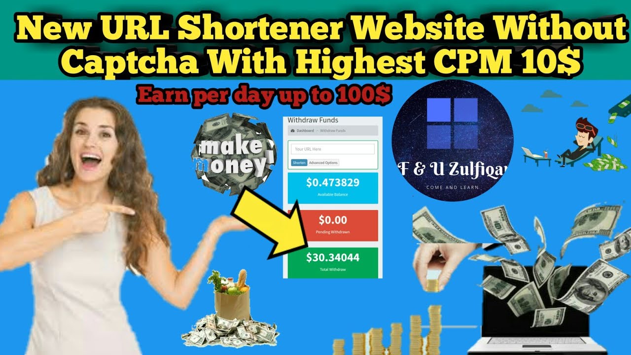 new url shortener website without captcha | best url shortener 2019 highest cpm 10$ must watch