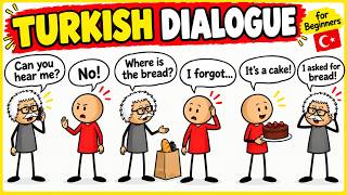 Learn Turkish With Funny Dialogue | Learn Turkish for Beginners | @TurkishWithAman