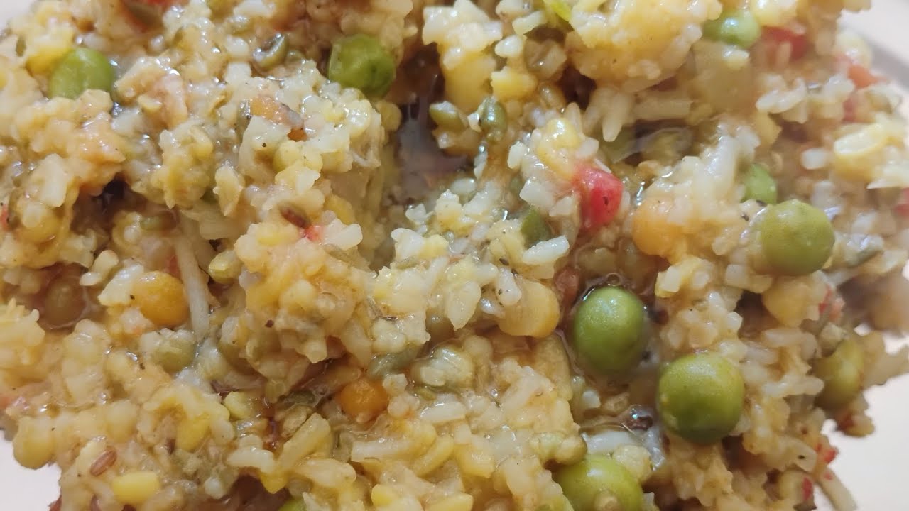 రుచికరమైన ఖిచిడి 10ని ll లో చేయండిలా l How to make khichdi recipe l khichdi recipe in telugu l