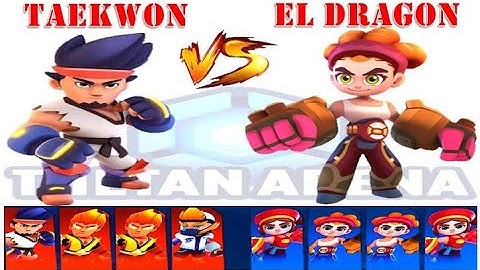 EL DRAGON vs TAEKWON | TIPS HOW TO BUY TIME IN STAR MODE | THETAN ARENA #thetangiftlink