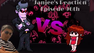Girlfriend Vs Daddy Dearest Janjees Reaction Origin Of Evil Boyfriend Friday Night Funkin Logic