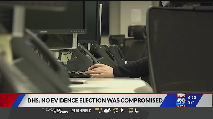 Cybersecurity officials say election was secure