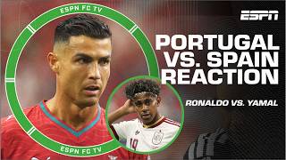 RONALDO HEARTBREAK! Portugal vs. Spain FULL LIVE REACTION [Round of 16] | ESPN FC