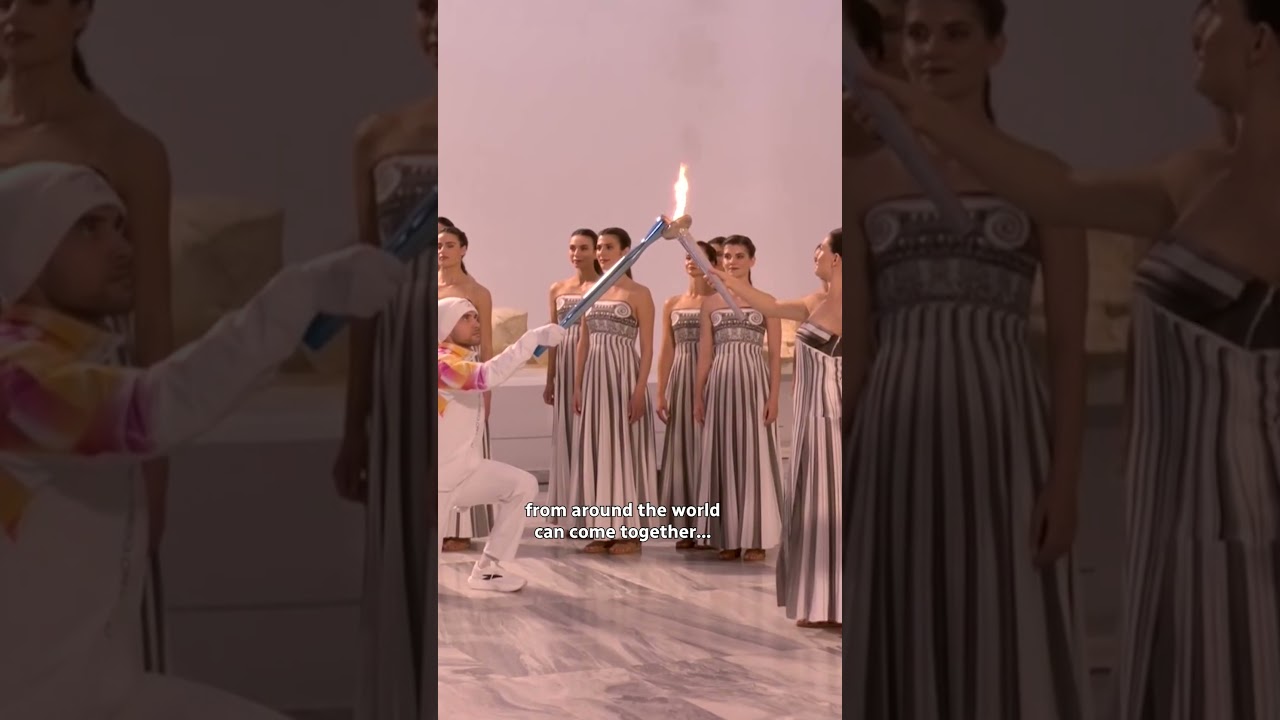 The Olympic torch for the 2026 Milano Cortina Games has been lit | 