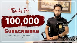 Thank You 100,000 Subscribers | The Islamic Corner | 100K Subscribers Completed