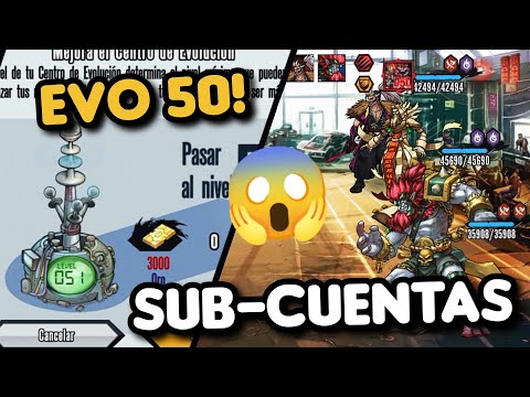 JUEGO UNA CUENTA EVO 50! SIN HEREDERO NI ARCHIVISTA 😱 | SUB-CUENTAS MGG #1 - Manuellewe