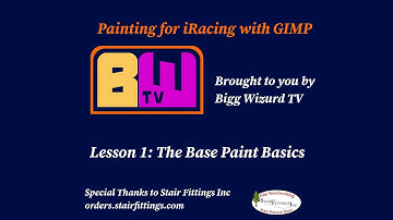 Paint iRacing with GIMP 1 of 3: Base Paint Basics