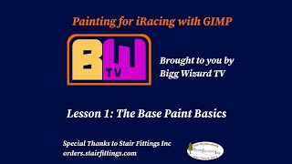 Paint iRacing with GIMP 1 of 3: Base Paint Basics