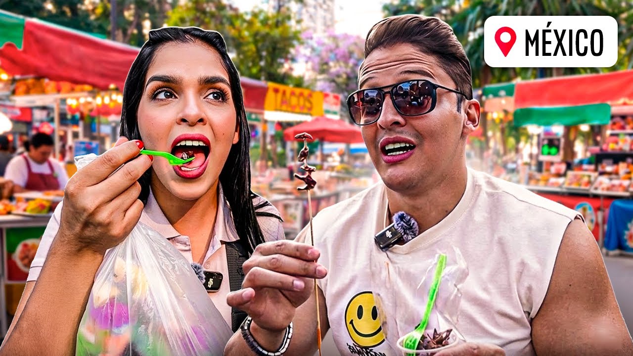 PROBÉ LA MEJOR COMIDA CALLEJERA EN CIUDAD DE MÉXICO 🇲🇽 