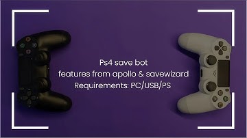 Ps4 Discord SaveBot Free ( Source below )