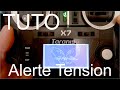 Tuto Taranis QX7 : Pour que votre radio dise la tension.