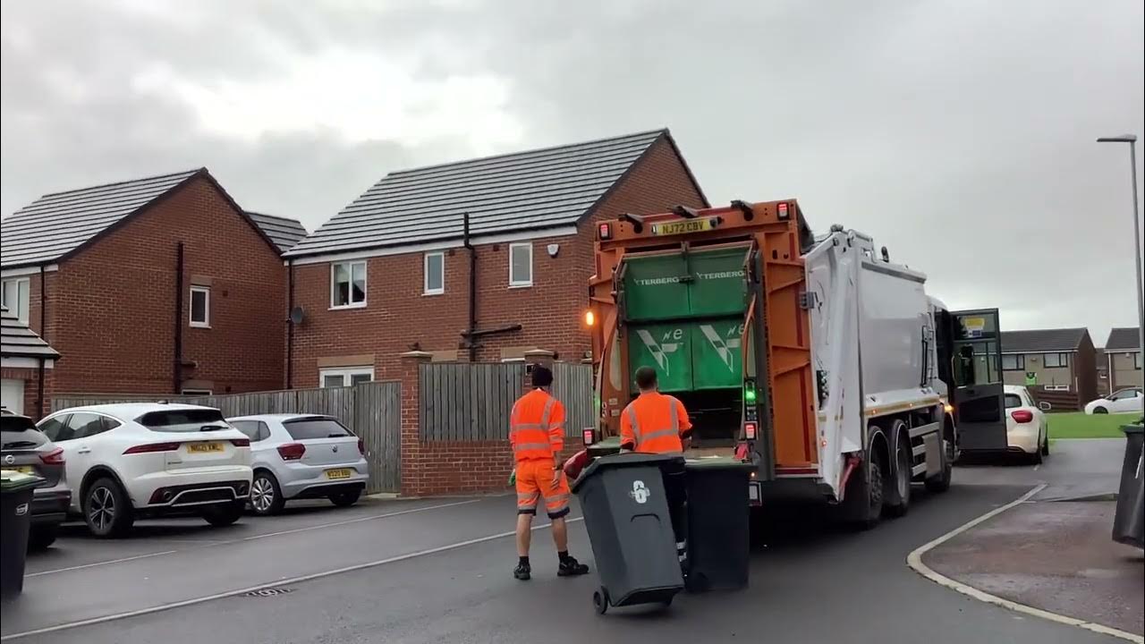 Green bin collection C.B.V. YouTube