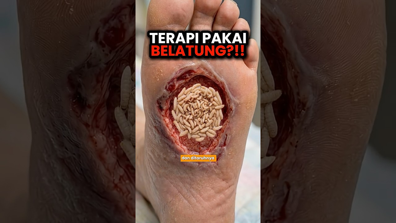 Bagaimana Caranya Belatung Bisa Menyembuhkan Luka?!