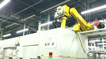 Machine Tending Robot - Top Loader Side Slung | Remtec Automation