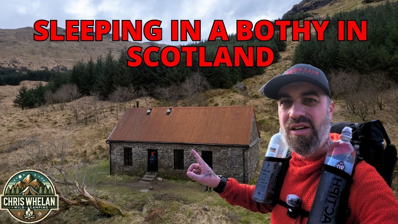 Sleeping in a Bothy in Scotland