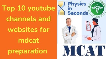 top 10 mdcat youtube channels