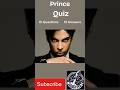 Prince Quiz #prince #theartistformallyknownasprince#pubquiz #rokit2yaquizzers #musicquiz
