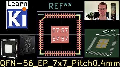 Creating footprints in KiCad 6 using the footprint wizard